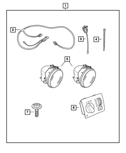 Fog Lights and Electrical for 2009 Dodge Charger #1