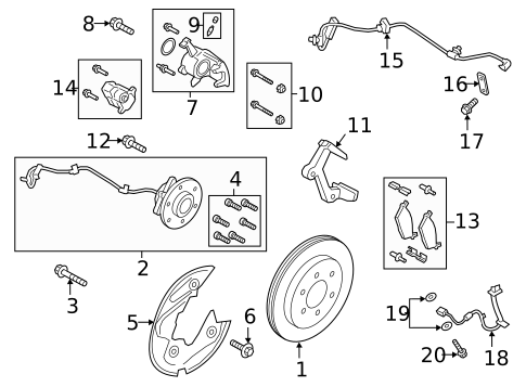 Parking Brake for 2018 Lincoln Navigator #0