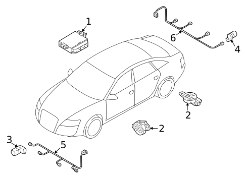 Parking Aid for 2023 Audi Q5 Sportback #2