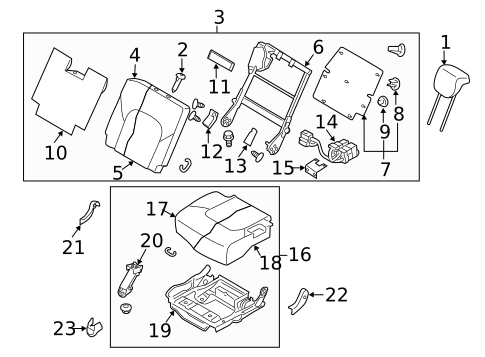 Third Row Seats for 2014 INFINITI QX80 #1