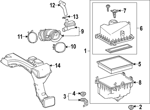 Air Intake for 2025 Lexus NX250 #0