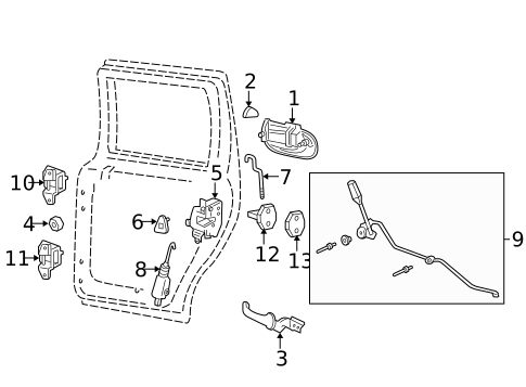Rear Door for 2004 Ford Expedition #0