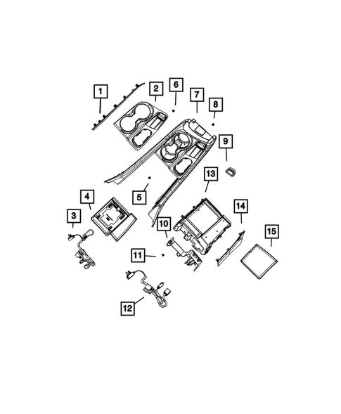 Consoles for 2026 Dodge Durango #0