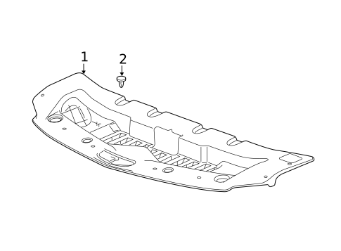 Splash Shields for 2024 Chevrolet Blazer #0
