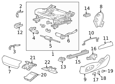 Power Seats for 2014 Cadillac ELR #0