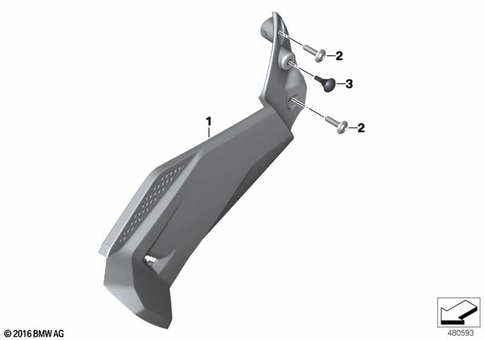 Motorcycle Trim Section, Windshield for 2018 BMW-Motorrad R 1250 GS #9