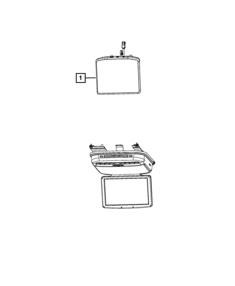 Radio, Antenna, Speakers, DVD, and Video systems for 2023 Jeep Grand Cherokee L #7