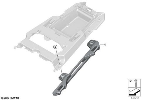 Motorcycle Trim Section, Windshield for 2024 BMW-Motorrad R 1300 GS Adventure #16