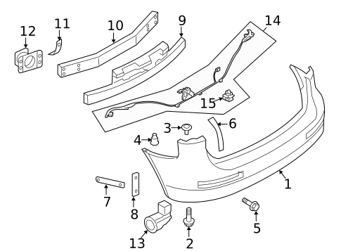 Parking Aid for 2015 INFINITI QX50 #2