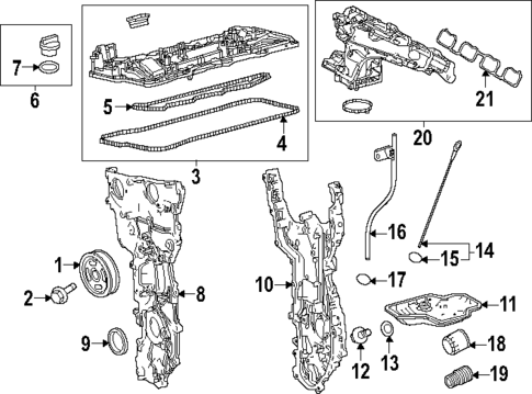 Engine Parts for 2018 Lexus RX450hL #27