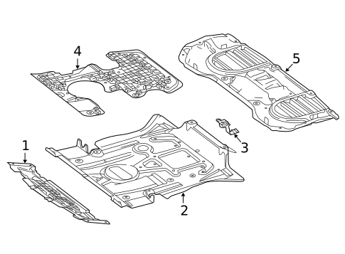Splash Shields for 2019 Mercedes-Benz GLS63 AMG #0