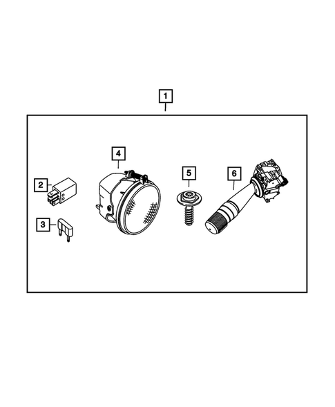 Fog Lights & Electrical for 2008 Jeep Grand Cherokee #0