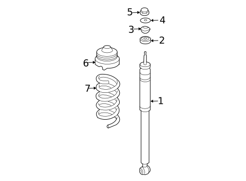 Rear Suspension for 2004 Mercedes-Benz E55 AMG #2