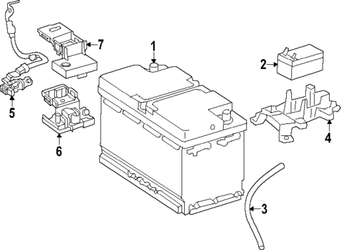 Battery for 2023 Mercedes-Benz EQB 350 #1