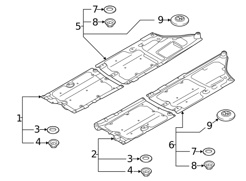 Under Cover & Splash Shields for 2018 Kia Optima #1
