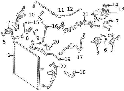 Intercooler for 2025 Mercedes-Benz GLE 63 AMG® S #0