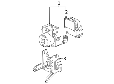 ABS Components for 2004 Saturn Ion #0