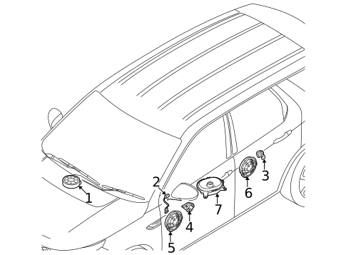 Sound System for 2021 Land Rover Discovery Sport #1
