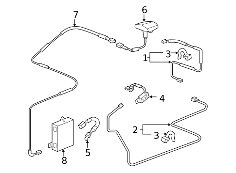 Antenna & Radio for 2010 Honda Civic #0