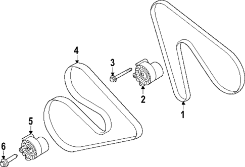 Belts & Pulleys for 2024 Ford Transit-350 #0