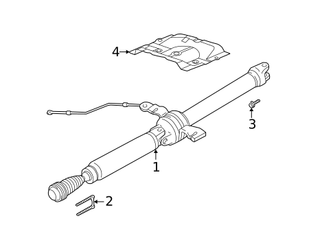 Drive Axles for 2004 Ford Escape #1