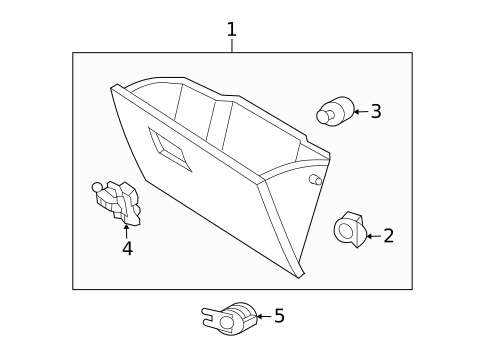 Instrument Panel for 2006 Ford Escape #2