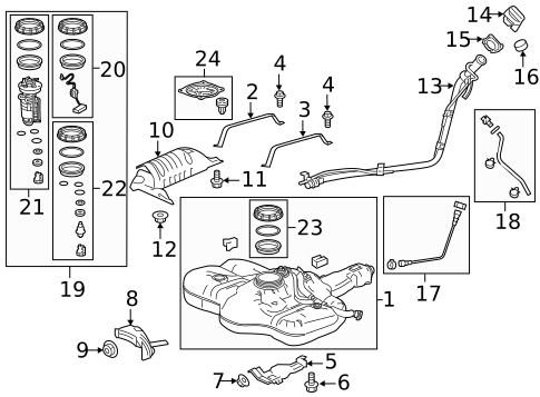 Senders for 2015 Honda Fit #0