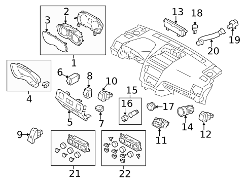 Automatic Temperature Controls for 2015 Subaru WRX STI #0