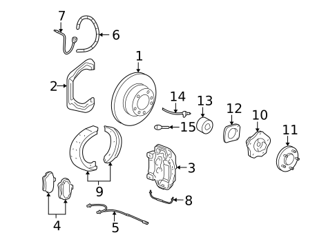 Anti-Lock Brakes for 2011 Porsche 911 #0