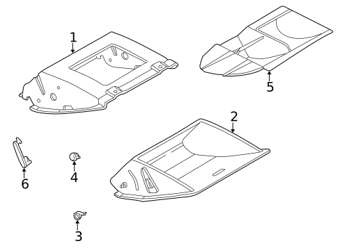 Glove Box for 1999 BMW 740iL #1