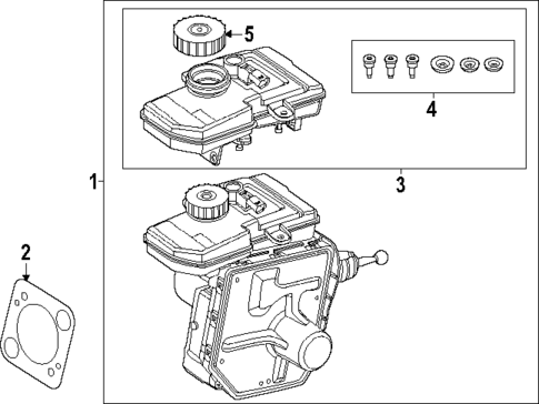Master Cylinder - Components On Dash Panel for 2023 BMW M2 #0