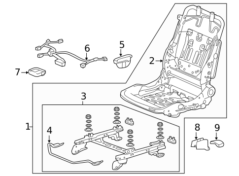 Tracks & Components for 2015 Honda Accord #6