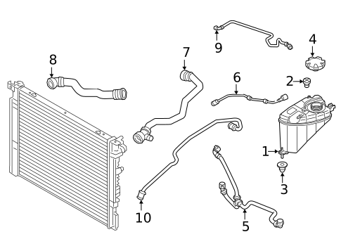 Hoses & Pipes for 2018 BMW 640i xDrive Gran Turismo #0