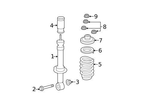 Shocks & Components for 2017 Lincoln Navigator #0