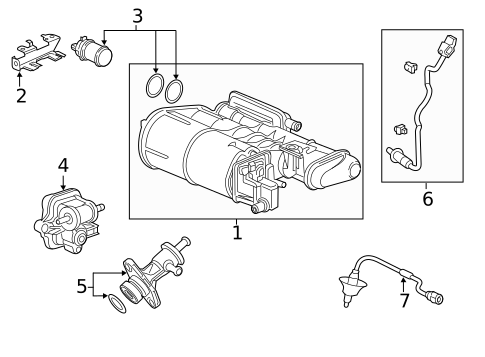 Powertrain Control for 2024 Acura RDX #1