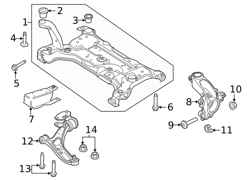 Steering, Gear & Related Components for 2014 Ford C-Max #0