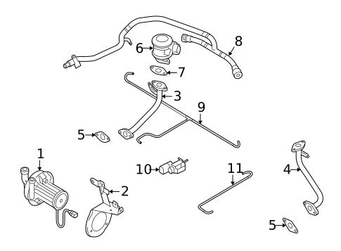 Fuel System Components for 2008 Audi R8 #1