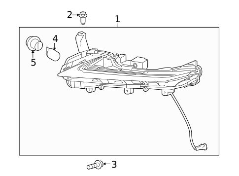 Daytime Running Lamp Components for 2020 Lexus NX300h #0