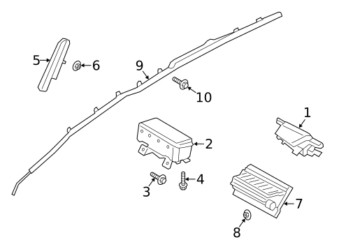 Air Bag Components for 2018 Ford C-Max #0