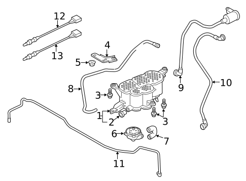 Emission Components for 2013 Audi allroad #0