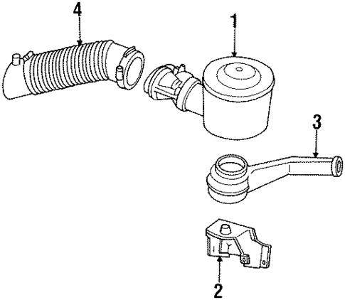 Air Intake for 1988 Pontiac Grand Prix #0