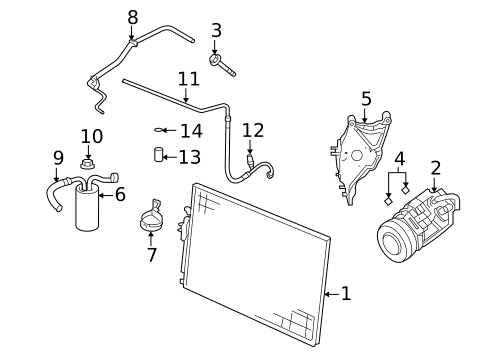 Hoses & Pipes for 2006 Jeep Liberty #0