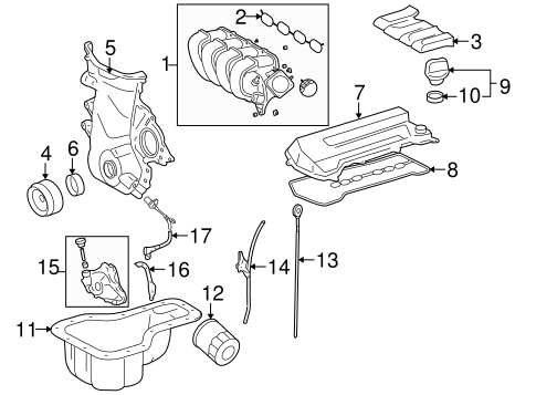 Powertrain Control for 2005 Toyota Matrix #5