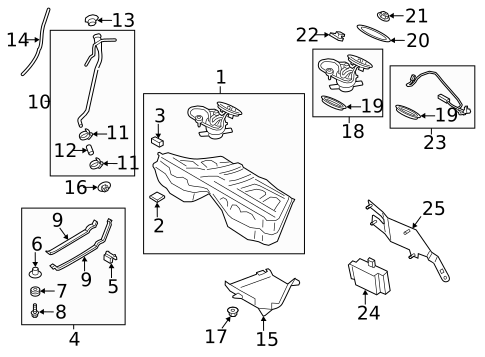 Fuel System Components for 2016 BMW M5 #0