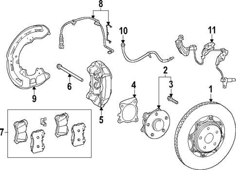 Anti-Lock Brakes for 2019 Lexus LS500 #0