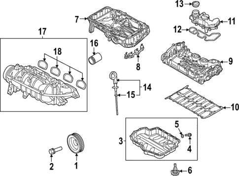 Engine Parts for 2025 Volkswagen Taos #0