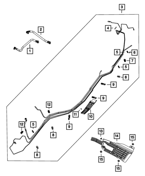Fuel Lines for 2015 Jeep Grand Cherokee #2