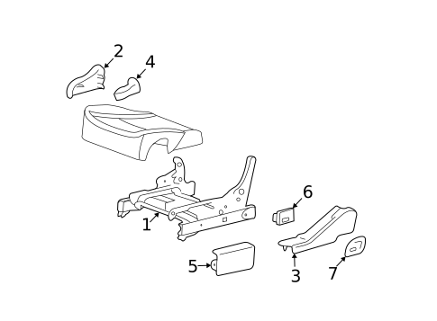 Power Seats for 2007 Cadillac CTS #0