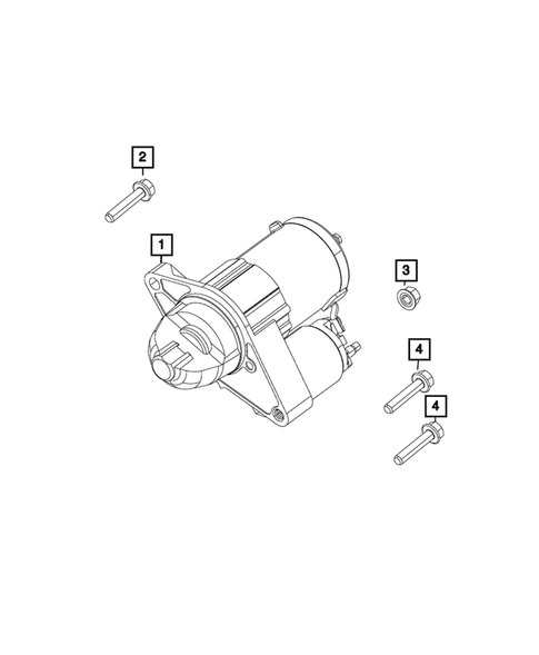 Starters for 2022 Jeep Compass #3