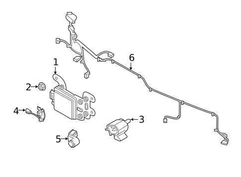 Electrical Components for 2020 Hyundai Palisade #1
